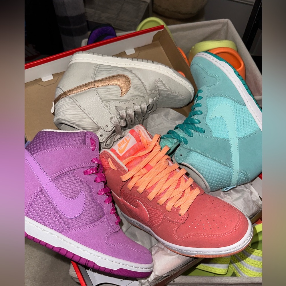 Women’s Nike dunk Wedge sneakers